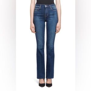 L'AGENCE Women's High Rise Jeans - Dark Blue